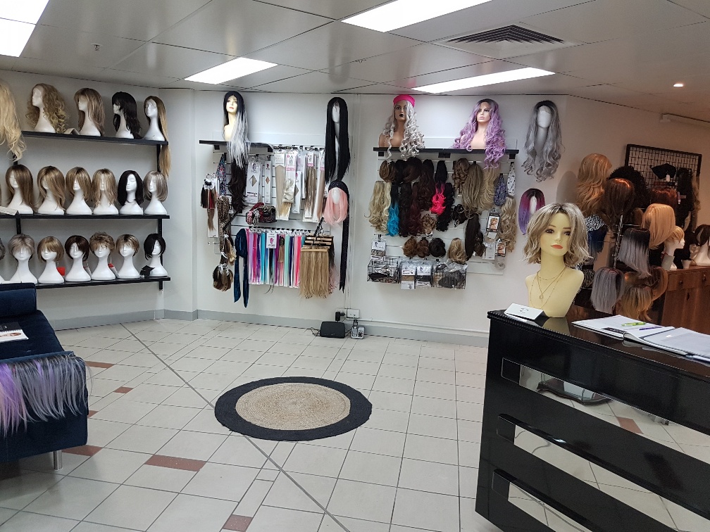 Just Wiggit products displayed in the store.